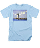 Saybrook Breakwater Lighthouse Old Saybrook Connecticut - Men's T-Shirt  (Regular Fit)