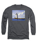 Saybrook Breakwater Lighthouse Old Saybrook Connecticut - Long Sleeve T-Shirt