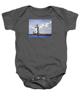 Saybrook Breakwater Lighthouse Old Saybrook Connecticut - Baby Onesie