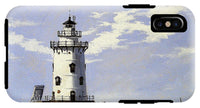 Saybrook Breakwater Lighthouse Old Saybrook Connecticut - Phone Case