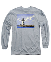 Saybrook Breakwater Lighthouse Old Saybrook Connecticut - Long Sleeve T-Shirt