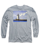 Saybrook Breakwater Lighthouse Old Saybrook Connecticut - Long Sleeve T-Shirt