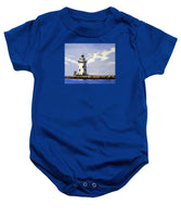 Saybrook Breakwater Lighthouse Old Saybrook Connecticut - Baby Onesie