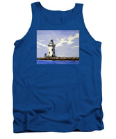 Saybrook Breakwater Lighthouse Old Saybrook Connecticut - Tank Top