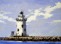 Saybrook Breakwater Lighthouse Old Saybrook Connecticut - Puzzle