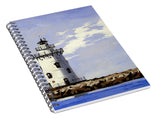 Saybrook Breakwater Lighthouse Old Saybrook Connecticut - Spiral Notebook