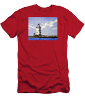 Saybrook Breakwater Lighthouse Old Saybrook Connecticut - T-Shirt