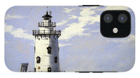 Saybrook Breakwater Lighthouse Old Saybrook Connecticut - Phone Case