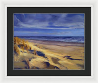 Second Beach Newport Rhode Island - Framed Print