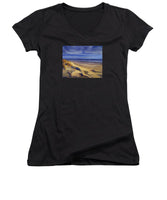 Second Beach Newport Rhode Island - Women's V-Neck