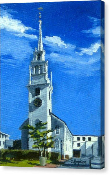 Trinity Church Newport Rhode Island - Canvas Print