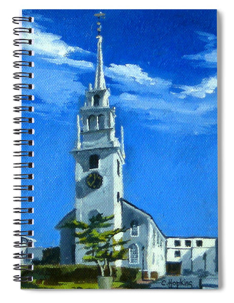 Trinity Church Newport Rhode Island - Spiral Notebook