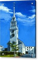 Trinity Church Newport Rhode Island - Acrylic Print
