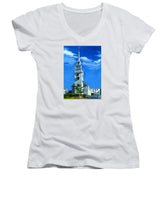 Trinity Church Newport Rhode Island - Women's V-Neck