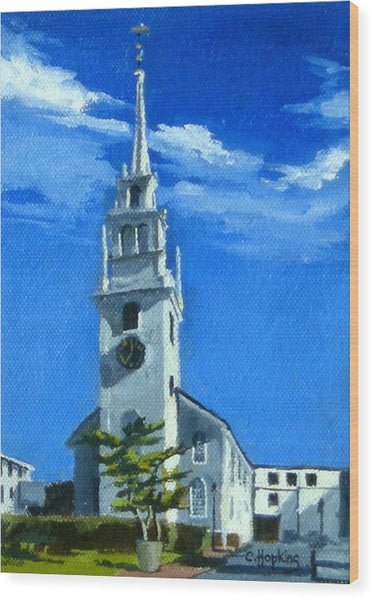 Trinity Church Newport Rhode Island - Wood Print