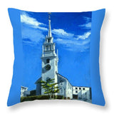 Trinity Church Newport Rhode Island - Throw Pillow