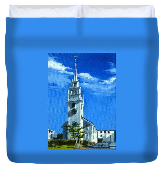 Trinity Church Newport Rhode Island - Duvet Cover