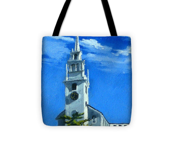 Trinity Church Newport Rhode Island - Tote Bag