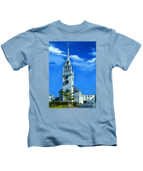 Trinity Church Newport Rhode Island - Kids T-Shirt