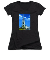 Trinity Church Newport Rhode Island - Women's V-Neck