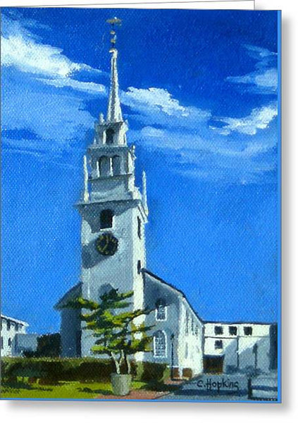 Trinity Church Newport Rhode Island - Greeting Card