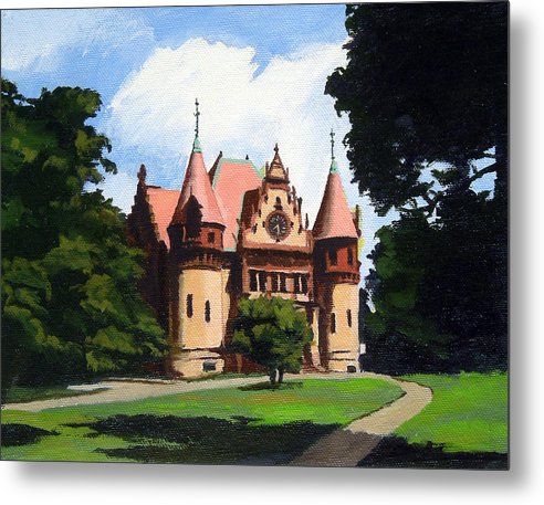 Town Hall Wellesley Massachusetts  - Metal Print