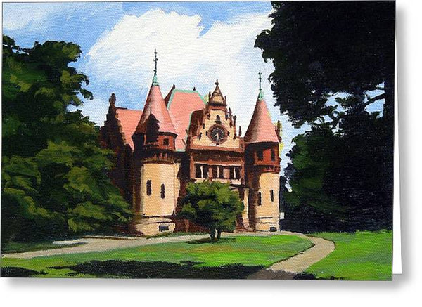 Town Hall Wellesley Massachusetts  - Greeting Card