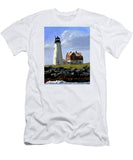 Wood Island Lighthouse Maine - T-Shirt