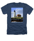 Wood Island Lighthouse Maine - Heathers T-Shirt