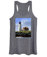 Wood Island Lighthouse Maine - Women's Tank Top