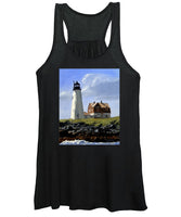 Wood Island Lighthouse Maine - Women's Tank Top