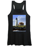 Wood Island Lighthouse Maine - Women's Tank Top