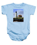 Wood Island Lighthouse Maine - Baby Onesie