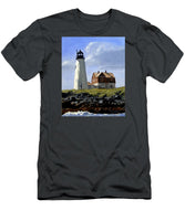 Wood Island Lighthouse Maine - T-Shirt