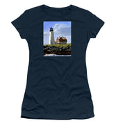 Wood Island Lighthouse Maine - Women's T-Shirt