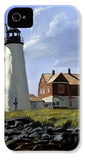 Wood Island Lighthouse Maine - Phone Case