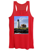 Wood Island Lighthouse Maine - Women's Tank Top