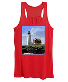 Wood Island Lighthouse Maine - Women's Tank Top