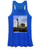 Wood Island Lighthouse Maine - Women's Tank Top