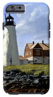 Wood Island Lighthouse Maine - Phone Case