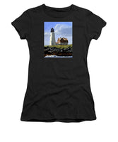 Wood Island Lighthouse Maine - Women's T-Shirt