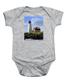 Wood Island Lighthouse Maine - Baby Onesie