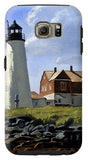 Wood Island Lighthouse Maine - Phone Case