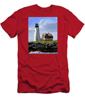 Wood Island Lighthouse Maine - T-Shirt