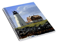 Wood Island Lighthouse Maine - Spiral Notebook