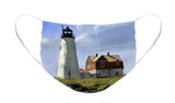 Wood Island Lighthouse Maine - Face Mask