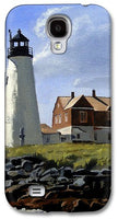 Wood Island Lighthouse Maine - Phone Case