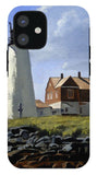 Wood Island Lighthouse Maine - Phone Case