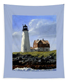 Wood Island Lighthouse Maine - Tapestry