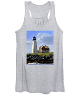 Wood Island Lighthouse Maine - Women's Tank Top